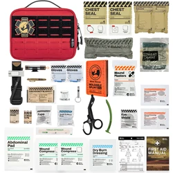RHINO RESCUE Botiquín primeros auxilios compacto MOLLE para coche