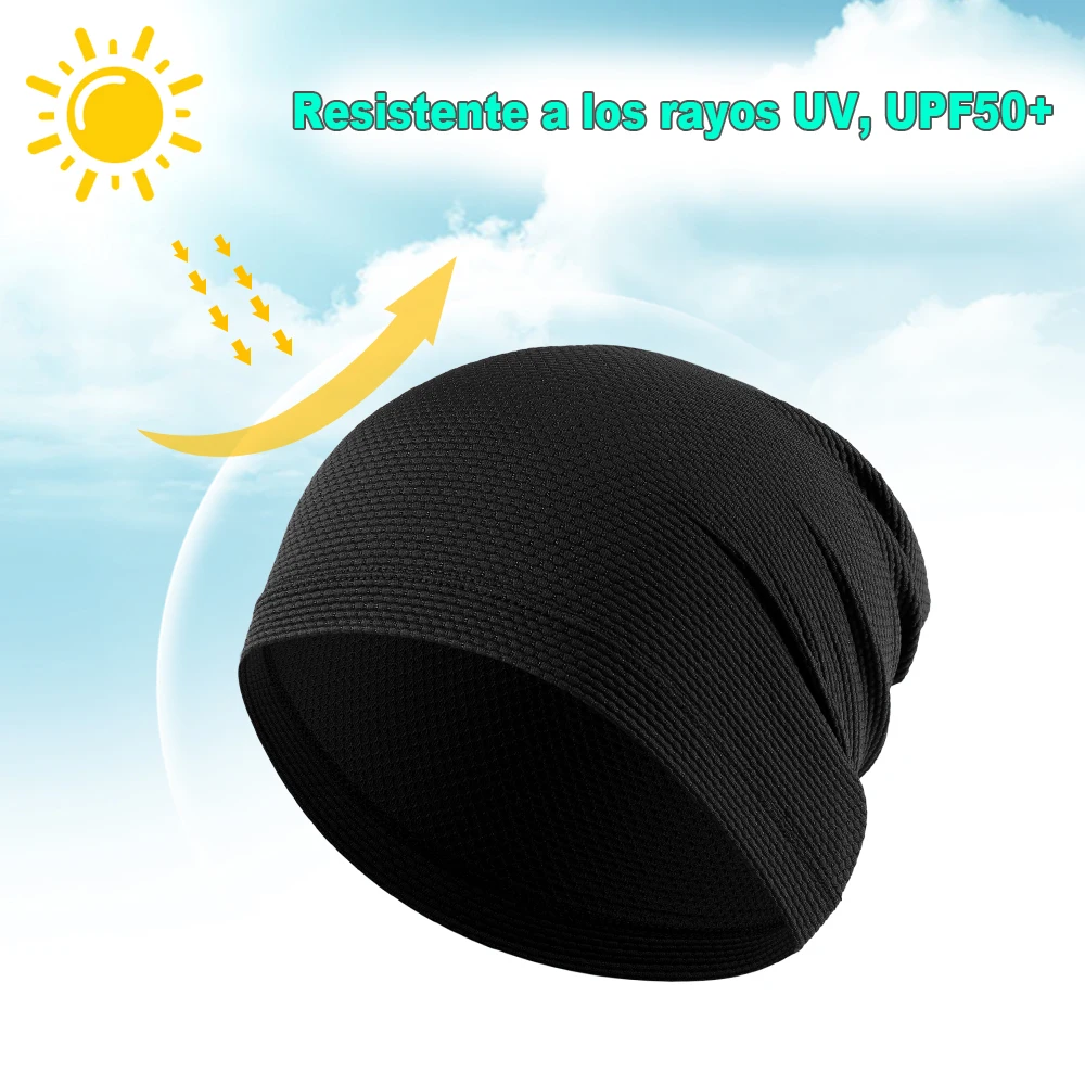Gorra deportiva de malla transpirable para hombre y mujer, gorro suave de secado rápido, para correr, tenis, béisbol, baloncesto, senderismo y ciclismo, para verano - imagen 5