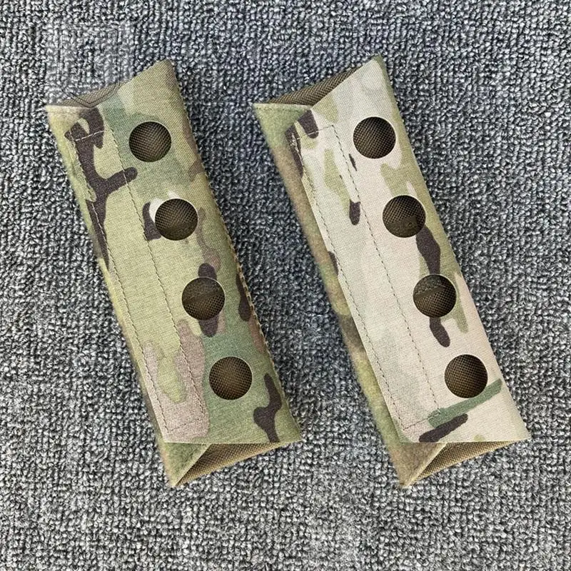 Funda acolchada con correa estilo Ferro, hombreras tácticas para portador de placa táctica, 2 uds. - imagen 4
