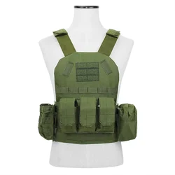 Chaleco táctico infantil camuflaje para airsoft