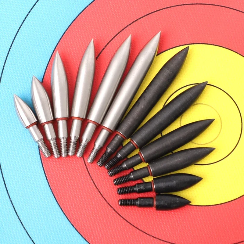30 Uds Linkboy puntas anchas de tiro con arco 100-350 puntas de campo de flecha de grano puntas de flecha atornilladas práctica de objetivo arco compuesto caza - imagen 3