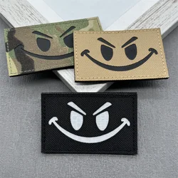 Parches tácticos reflectantes infrarrojos IR con velcro para mochila y chaleco