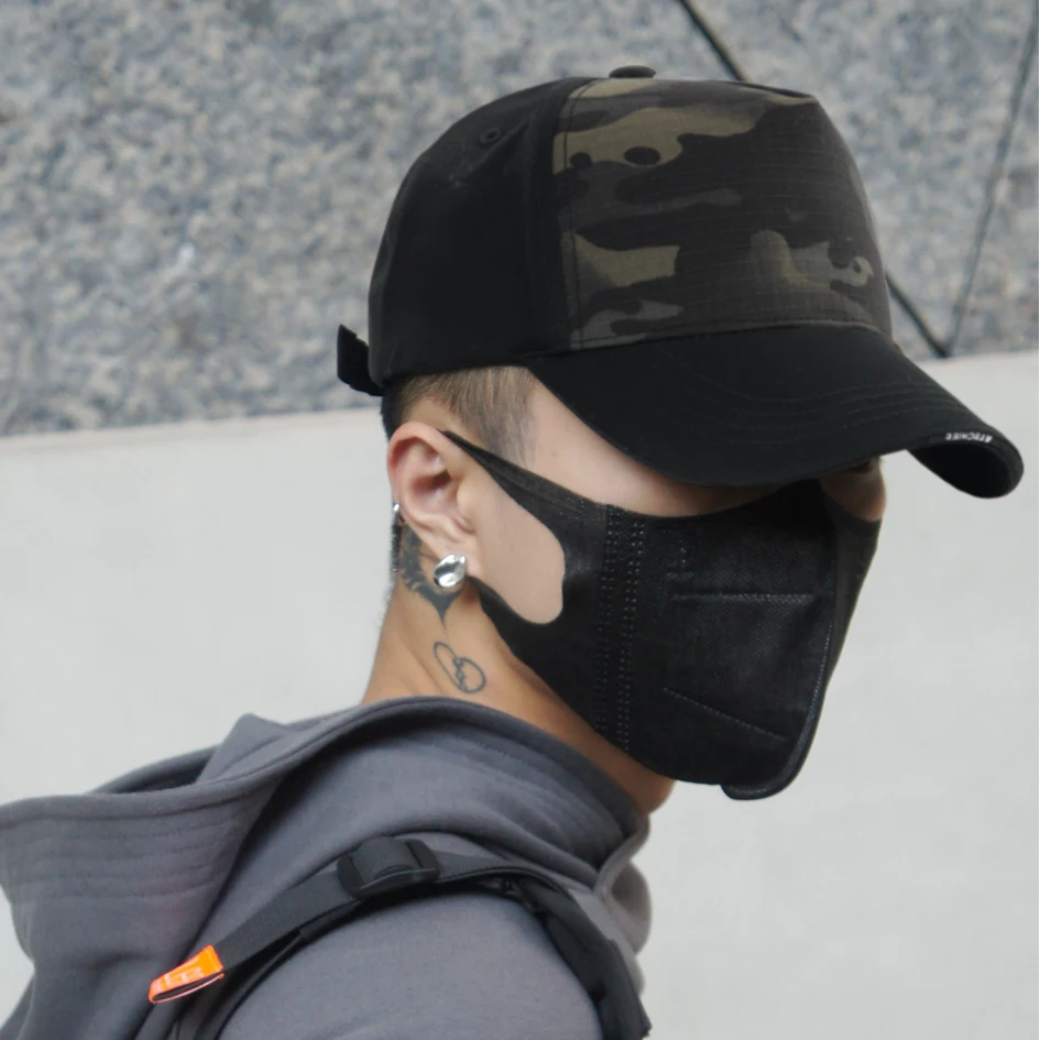 Gorra de béisbol táctica para hombre, camuflaje, sol, pesca, senderismo, sombrero, gorras de Paintball, parche Airsoft Multicam, sombreros negros - imagen 3