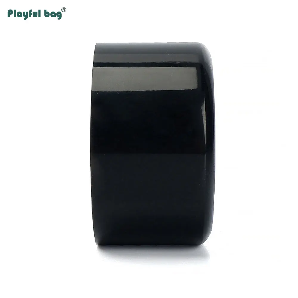 Ruedas de PU negras de 65x36MM 78A para patines y monopatín de doble hilera, rodamientos de ABEC-9, accesorio para monopatín AMB289 - imagen 3