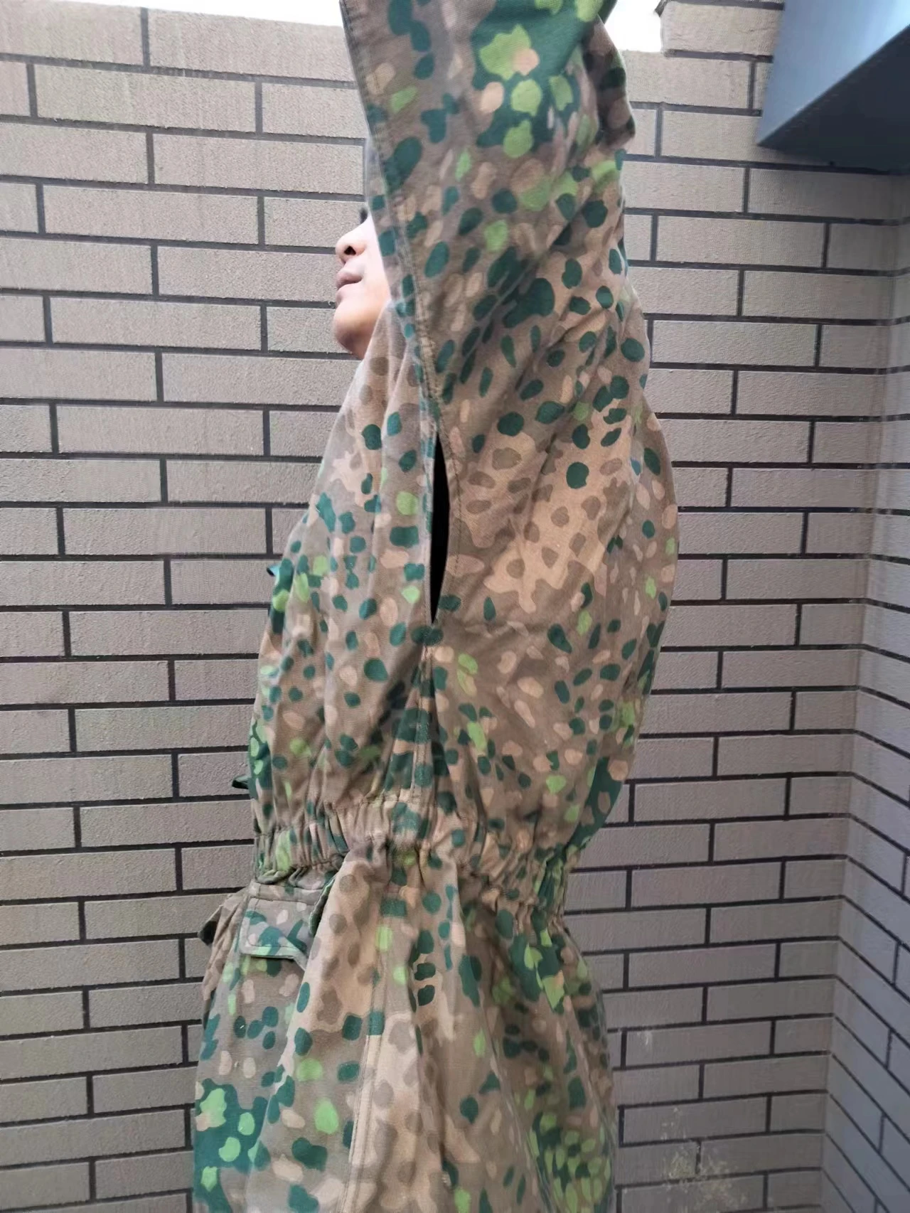 Sudadera reversible M40 camuflaje guisante – Chaqueta táctica - imagen 5