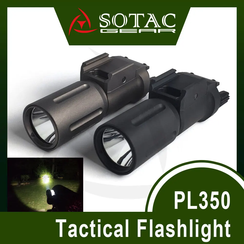 SOTAC táctica OKW PL350 Wea-pon Light 2024 nueva linterna OKW para caza al aire libre