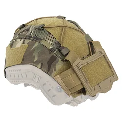 FAST casco: cubierta táctica con bolsa NVG para OPS-Core Airsoft