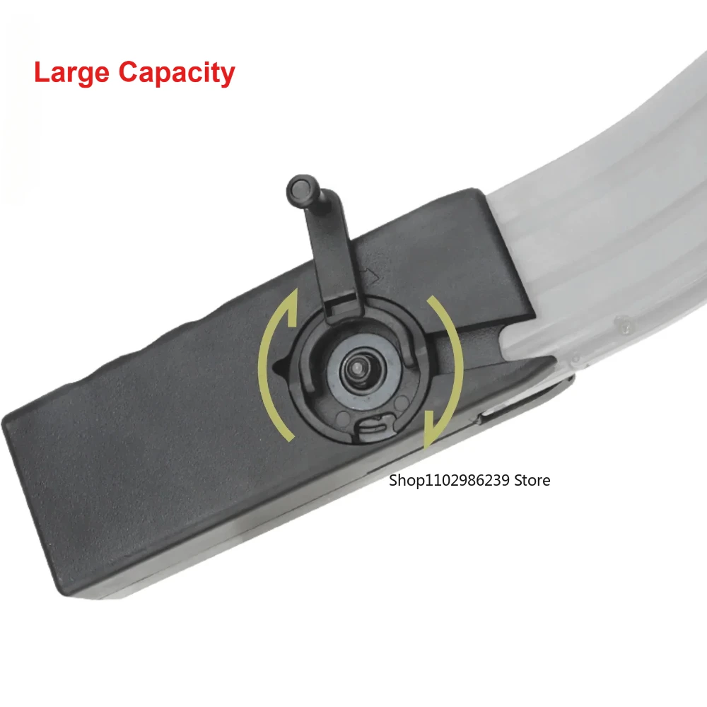 Cargador de velocidad BBS de 6mm, caja de almacenamiento BB de plástico de 1000 de capacidad para revistas de manivela M4, cargador rápido, accesorios de equipo Airsoft
