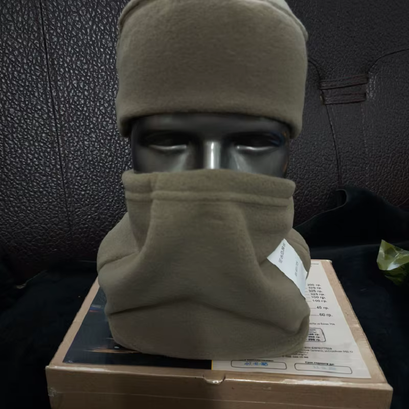 Bufanda rusa lana cálida – Braga cuello militar térmica - imagen 2