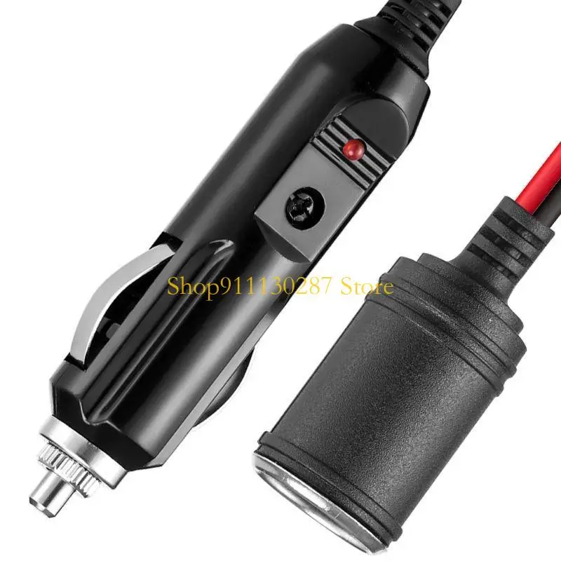 Cable extensión para encendedor coche J1HC, 12V, 24V, cargador con estilo, enchufe - imagen 2