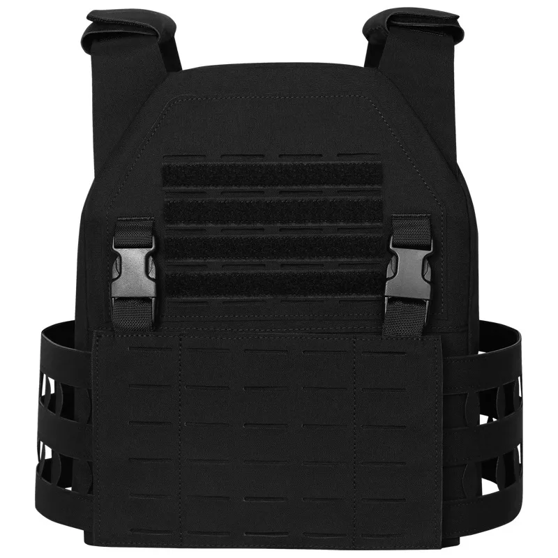 Chaleco táctico chaleco ligero diseño láser de liberación rápida, entrenamiento multifuncional, resistente al desgaste y transpirable