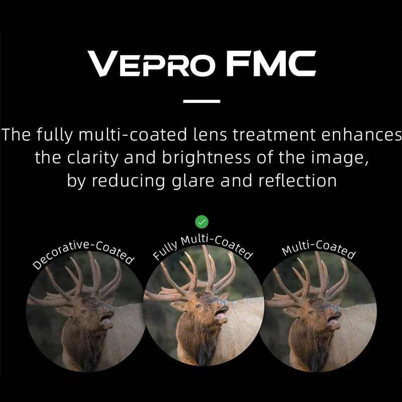 Óptica vectorial 8-16X56 ED Monocular potente telescopio impermeable de 56Mm para caza Camping Ip67 Bak-4, prisma de techo - imagen 5