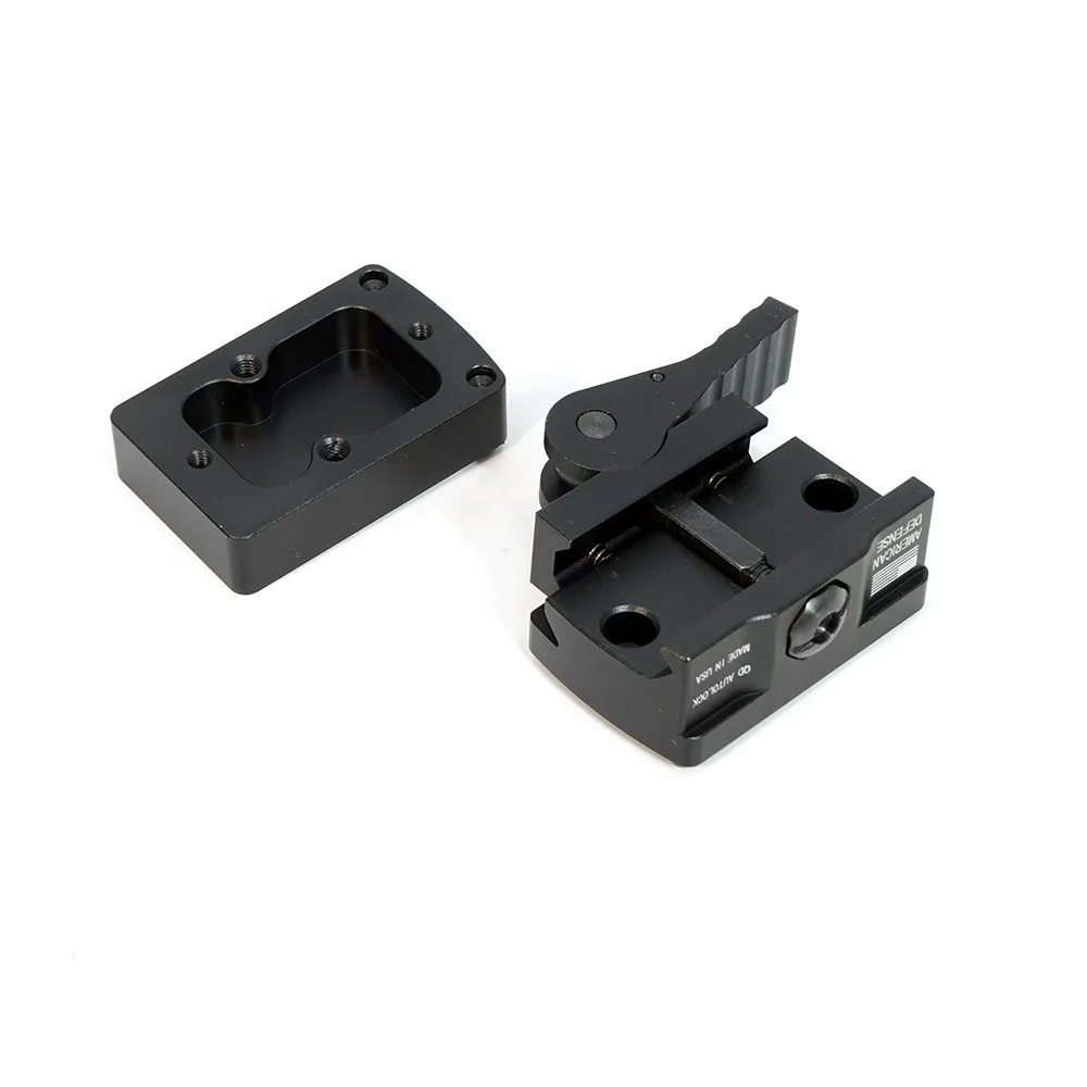 RM QD Lever Witness Absolute Co-Witness Montaje de 1,41 pulgadas de altura con placa elevadora apta para riel Picatinny y Weaver RM de 20 mm - imagen 3