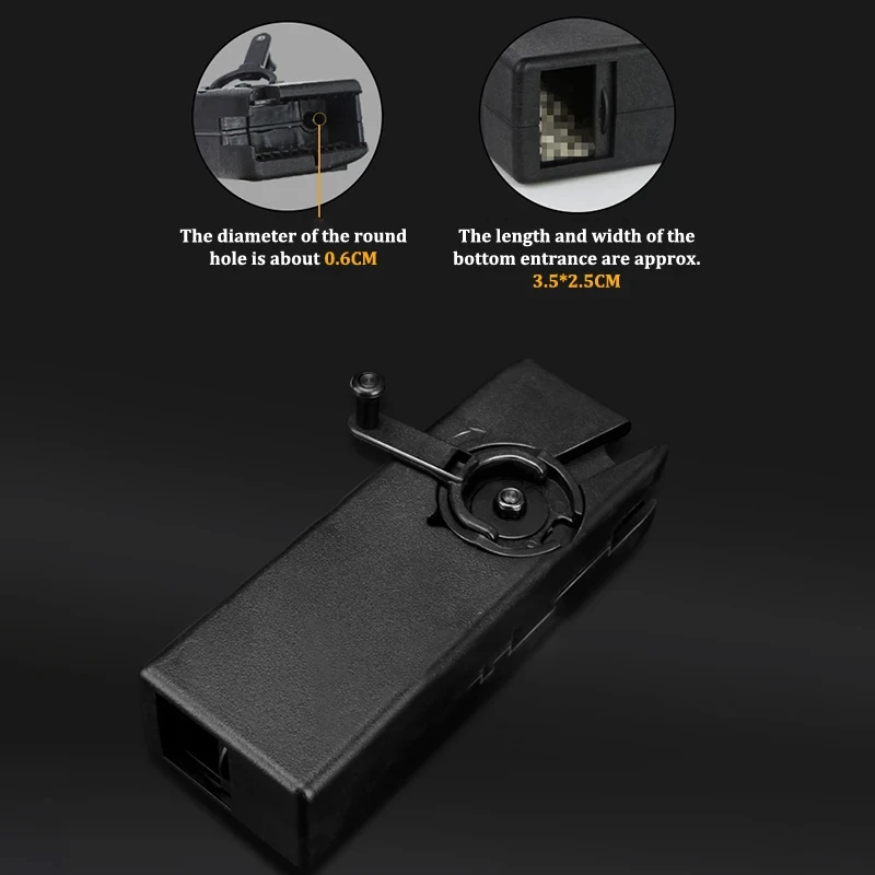 Cargador rápido táctico M4 para airsoft, paintball y caza - imagen 5