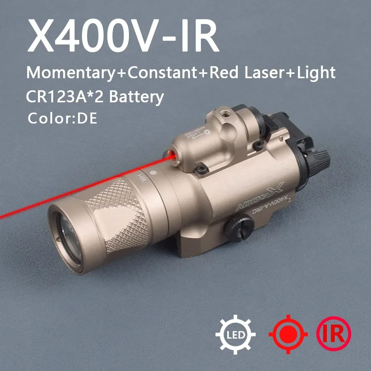 X400V-IR Red DE