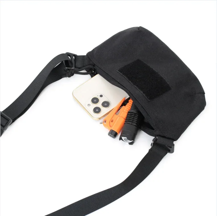 Bolsa EDC Molle para exteriores, bolso de hombro, soporte para teléfono, deportes al aire libre, Camping, accesorios de caza, bandolera - imagen 3