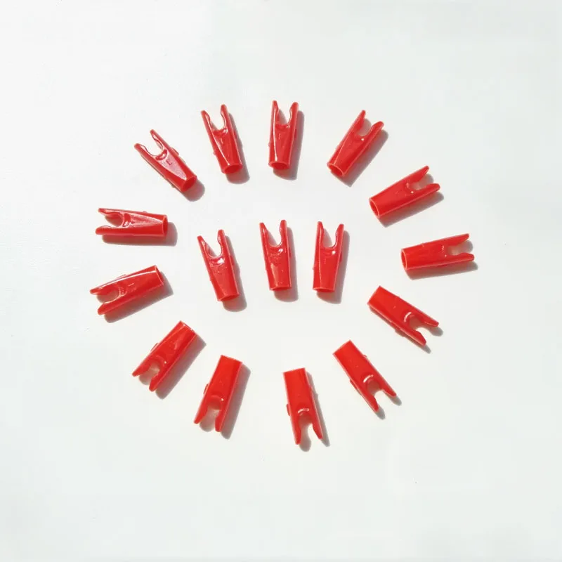 Pinzas de flecha de plástico de 60 piezas, tamaño S L, ajuste ID4.2mm, 6,0mm, 6,2mm, eje de flecha para tiro con arco al aire libre y accesorios de caza de flecha - imagen 4