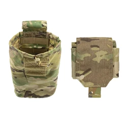 TYR Bolsa de descarga táctica MOLLE 500D para exteriores plegable