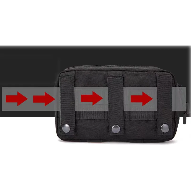 Bolsa táctica Molle EDC, botiquín de primeros auxilios, bolsa para teléfono móvil, riñonera, bolsas de herramientas de utilidad EMT de emergencia, bolsas de caza - imagen 4
