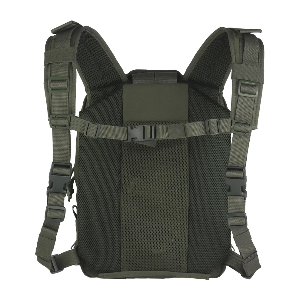 Mochila Modular estilo OPHIDIAN Backpanel serie R, juego de bolsa multifunción con cremallera para exteriores, chaleco de caza Airsoft, soporte para placa - imagen 4