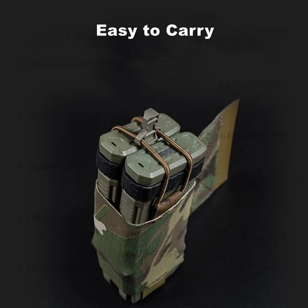 Bolsillos laterales tácticos V5 PC V2, soporte elástico para Radio, bolsa Wingman, almacenamiento, fijación de cable vibratorio, accesorios para chaleco de caza - imagen 4