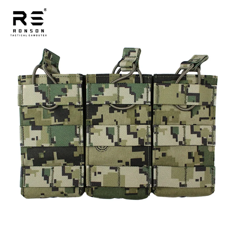 Bolsa de camuflaje personalizada para paintball táctico, bolsa individual/doble/Triple para revistas, bolsa de almacenamiento Molle, bolsa para interfono, camuflaje Rhodesia/Desierto EMR - imagen 4