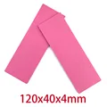 2pc pink 120x40x4mm