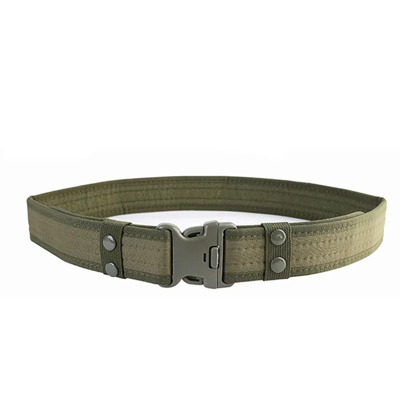 Cinturón táctico de 2 pulgadas, cinturón ajustable militar para combate, senderismo al aire libre, escalada, cinturón de soporte de cintura con soporte de carga - imagen 4