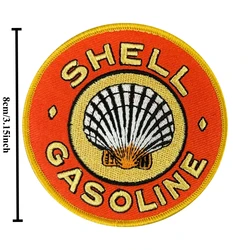 Parche táctico bordado concha – Insignia militar para mochila y casco