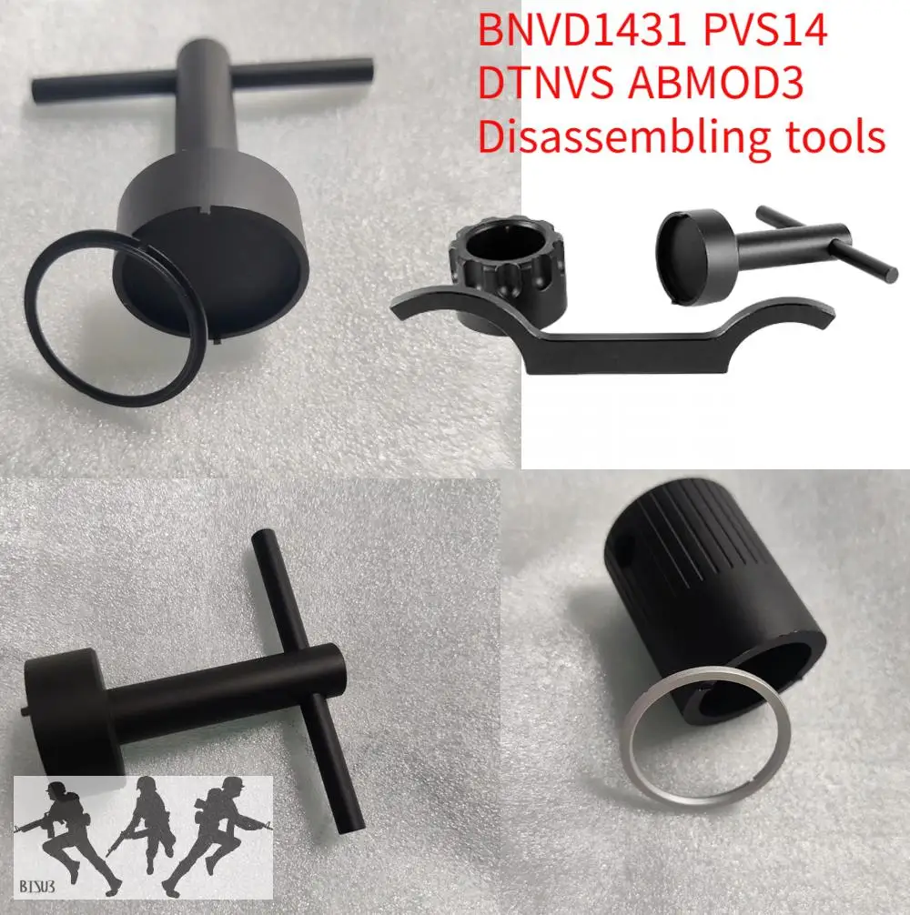 Kit de herramientas de desmontaje universal para visión nocturna BNVD1431 PVS14 DTNVS ABMOD3
