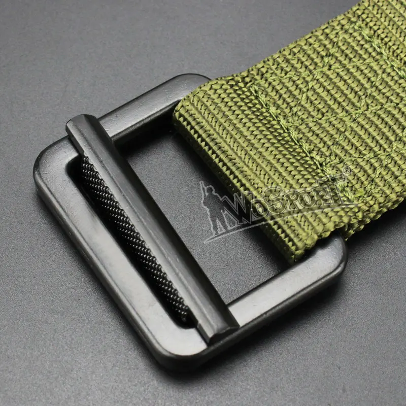 Cinturón de combate táctico de caza para hombres, cinturón ajustable CQB militar, nailon, accesorios para Airsoft de tiro al aire libre - imagen 5