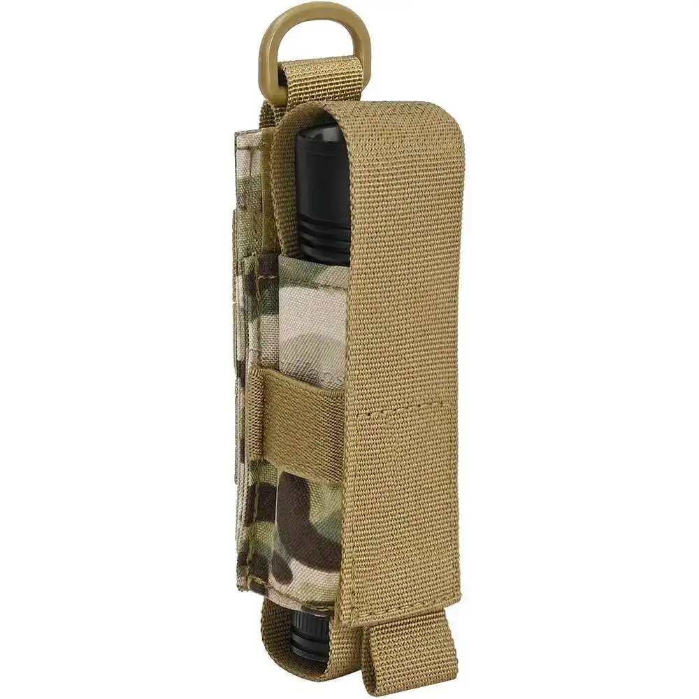 Funda táctica MOLLE para linterna MK4 MK3 y spray pimienta OC