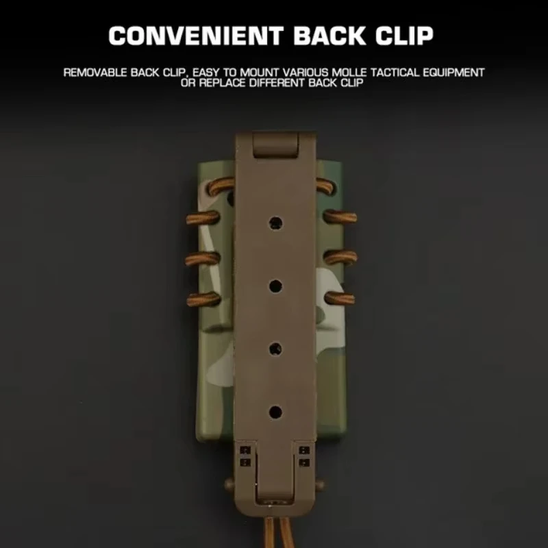 ERQYGRA-bolsa táctica de caza para revistas, equipo de tiro Mag CS, equipo para exteriores Airsoft, Molle, accesorios de Paintball, 9mm - imagen 4