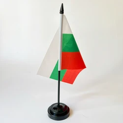 Banderín de escritorio Bulgaria 30cm – Decoración eventos y festivales