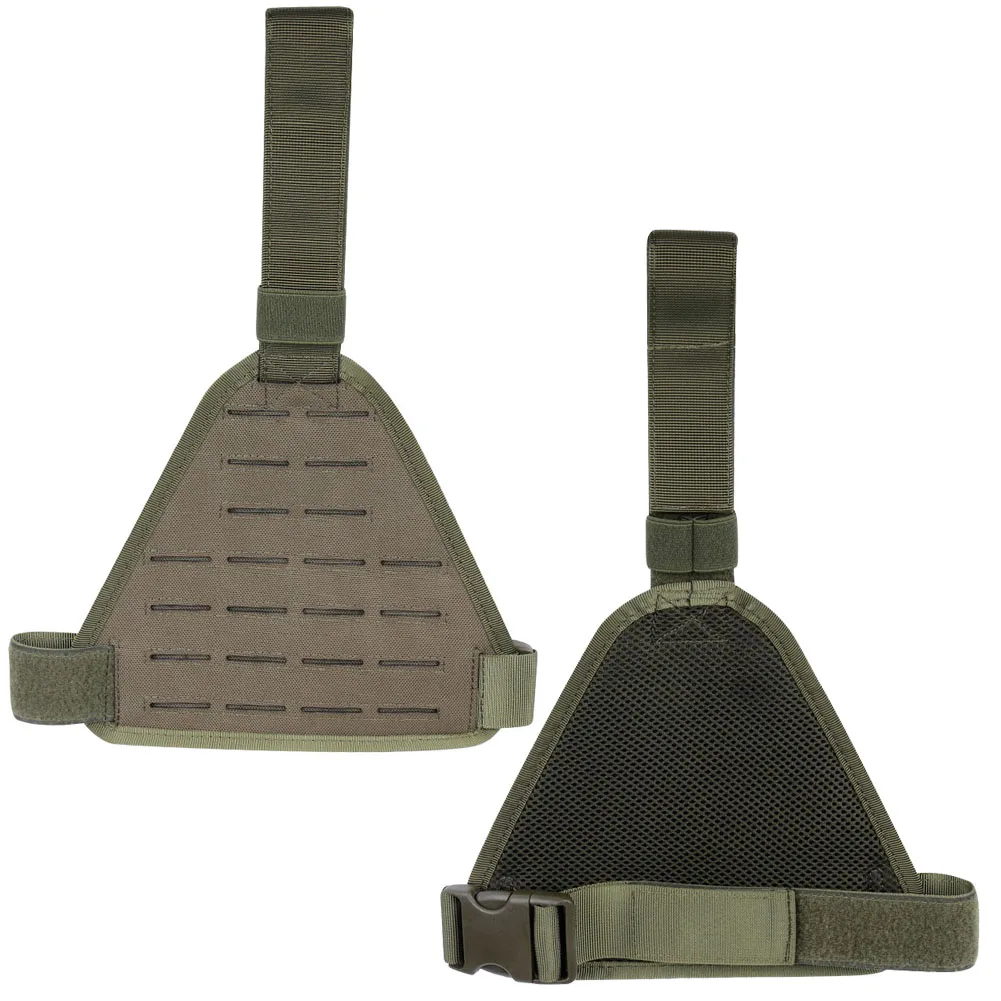 Plataforma táctica de pierna caída Molle, plataforma de muslo, soporte de pistola de Panel de pierna cortada con láser, adaptador de plataforma de muslo - imagen 4