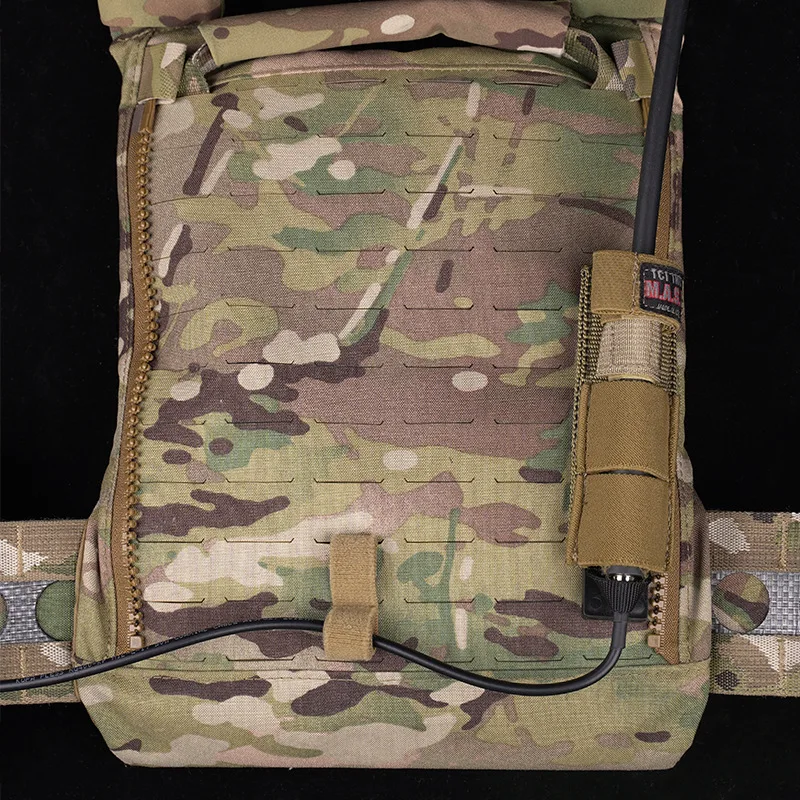 Organizador de accesorios Molle táctico para exteriores, funda para gestión de cables, cinturón, soporte de gancho y bucle, 6 piezas - imagen 4