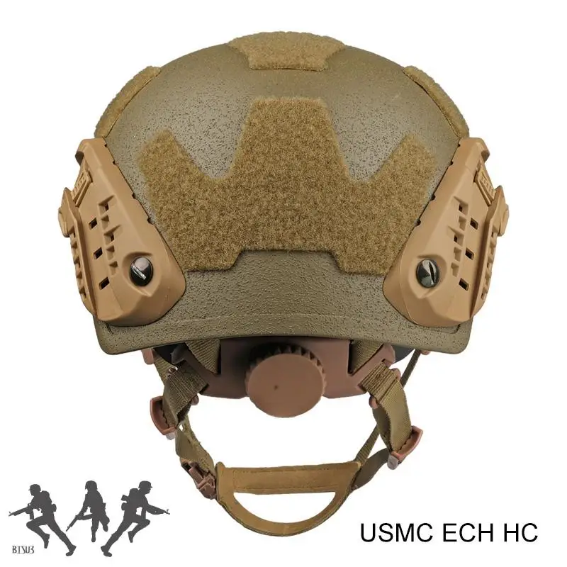 Casco táctico ECH de fibra de vidrio de corte alto, edición de acción, edición pesada, MICH2001, juego de Paintball, nuevo - imagen 5
