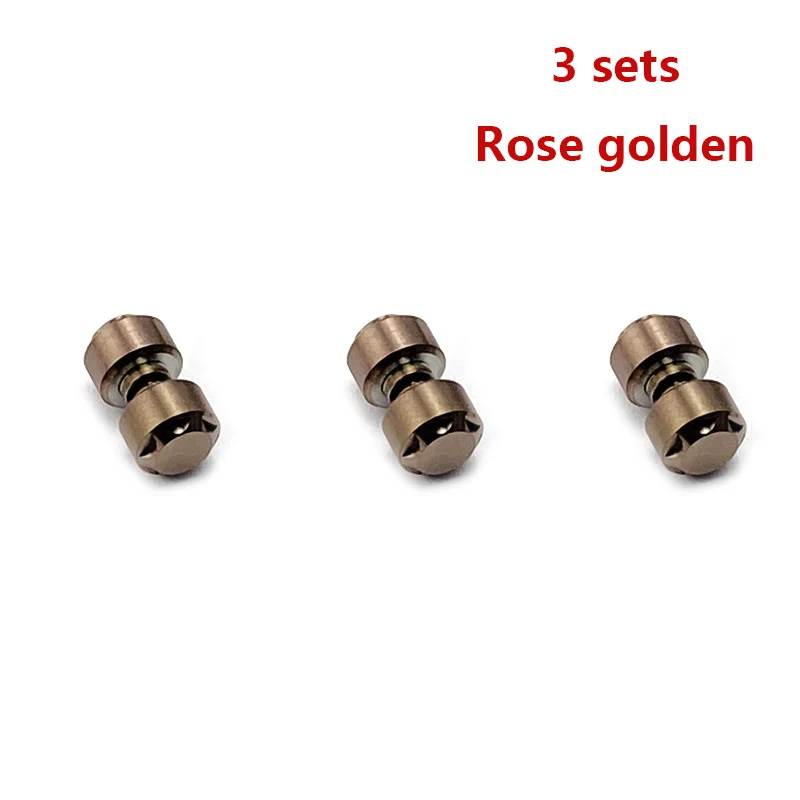 3 sets Rose golden