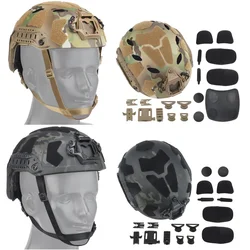 Casco táctico SF Suprt Airsoft perfil alto ligero – protección