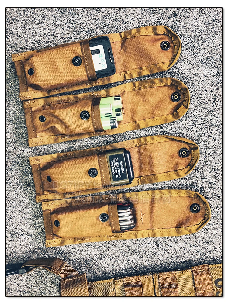 La placa de montaje de la manga de la pistola de posición del muslo de los Estados Unidos contiene cuatro Clips de cartucho de 9Mm - imagen 5