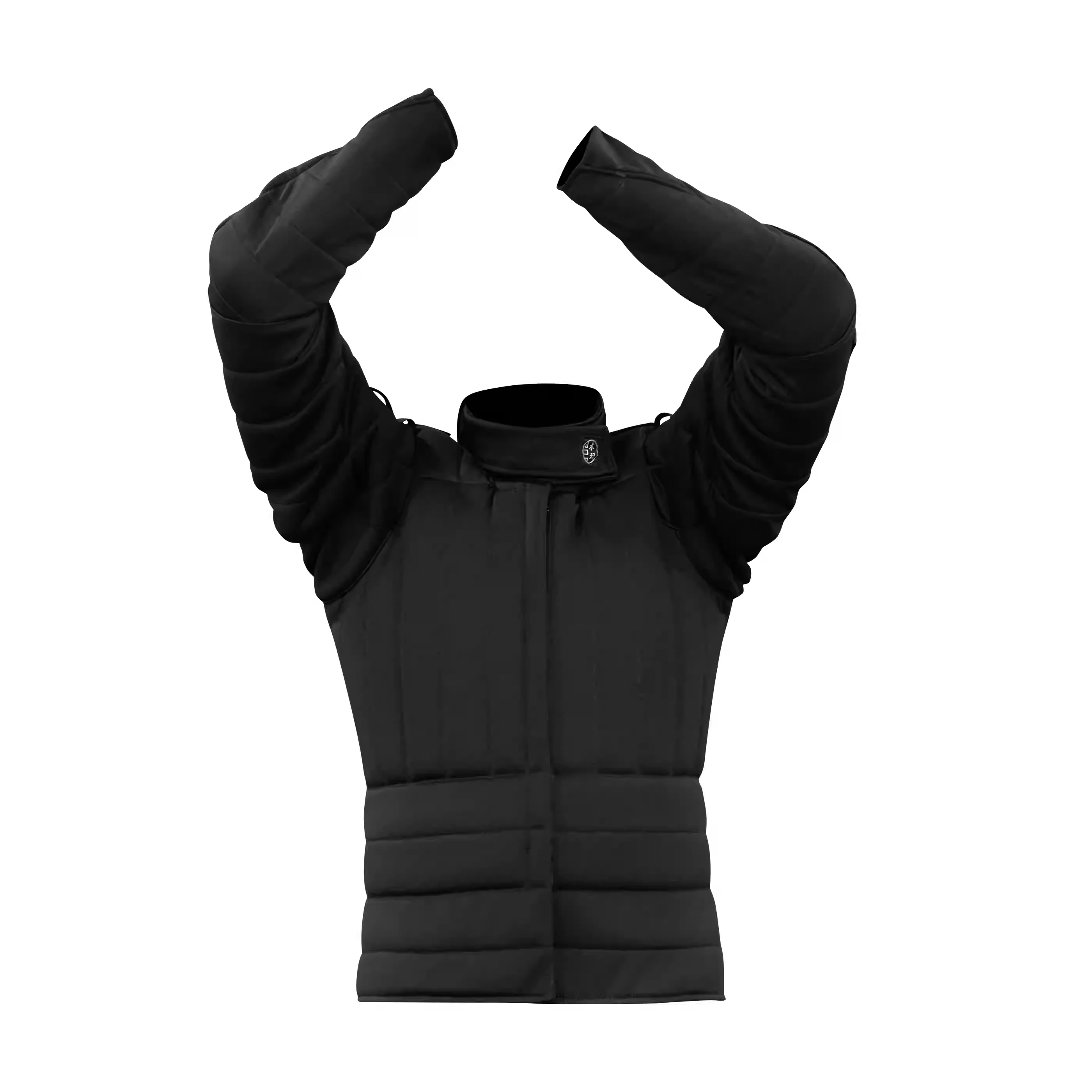 Chaqueta de tamaño mediano para exteriores, armadura de algodón, espada de acero, protector de clavícula, protector de brazo, protector de hombro, protector de codo - imagen 4