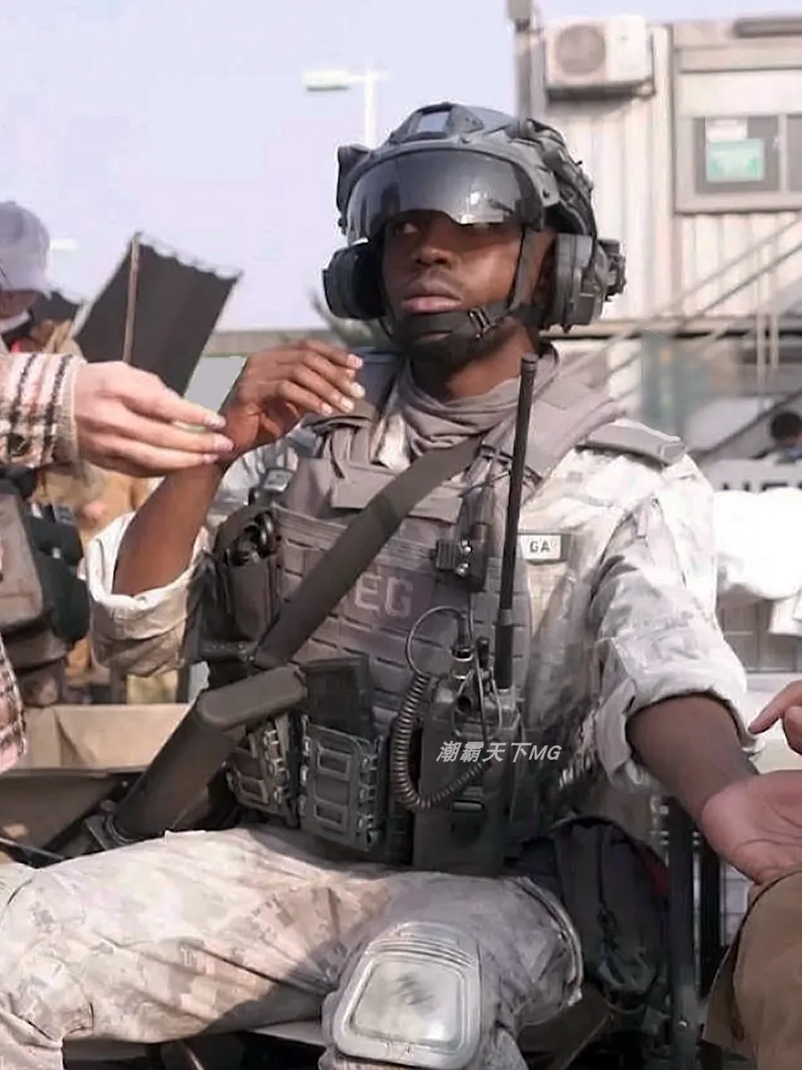 Wandering Earth 2 UEG, armadura corporal de fuerza de mantenimiento de la paz, chaleco táctico, Ejército de elevador espacial - imagen 5
