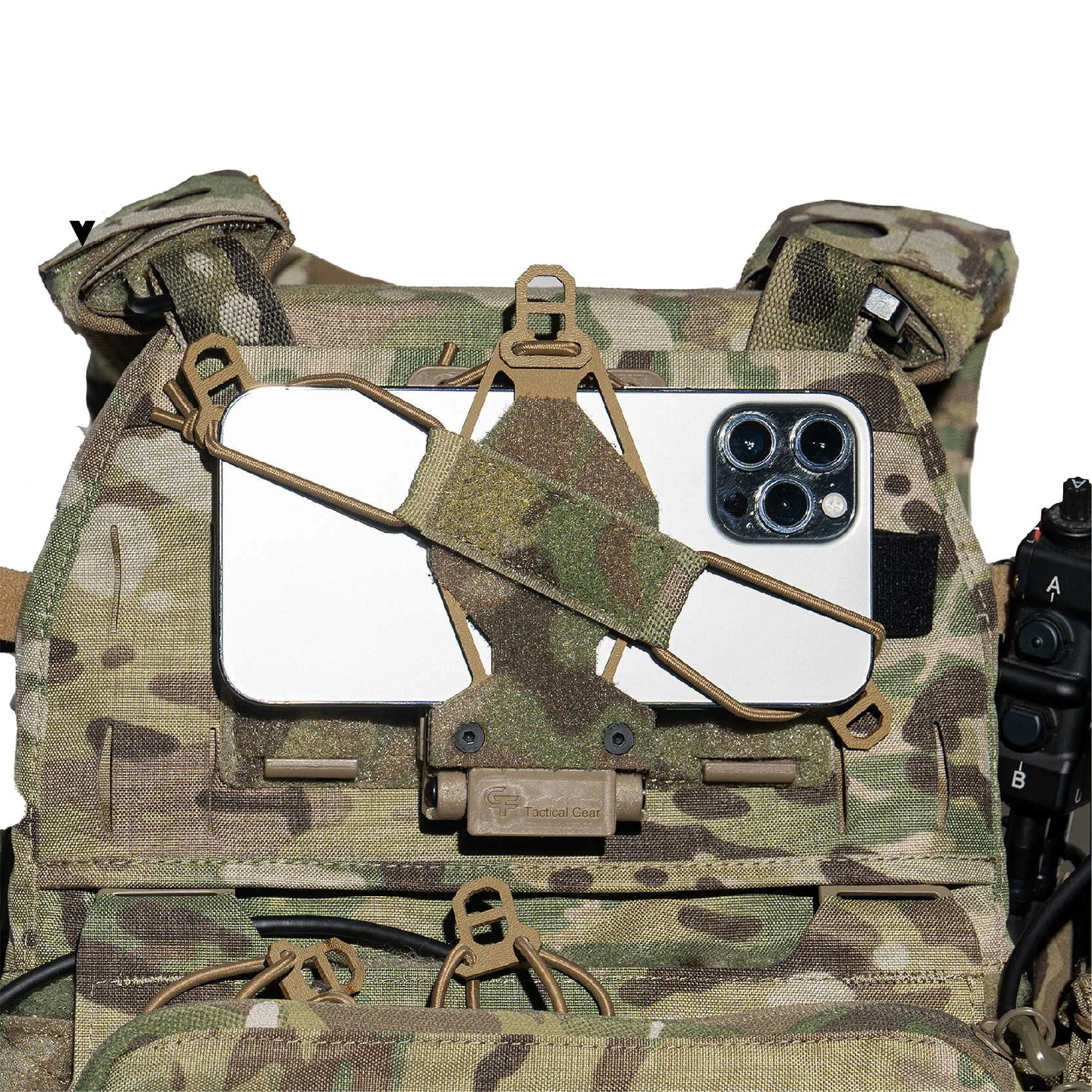 Panel de navegación con soporte PALS Universal Tac-Module V3 y soporte táctico para teléfono - imagen 4