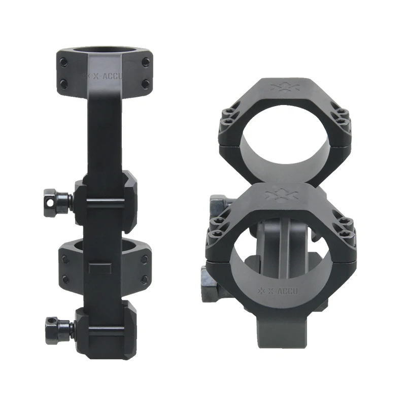 Óptica vectorial, doble anillo, montaje para mira telescópica de caza, montaje Picatinny de 30Mm para Base de riel Picatinny de 21Mm - imagen 4