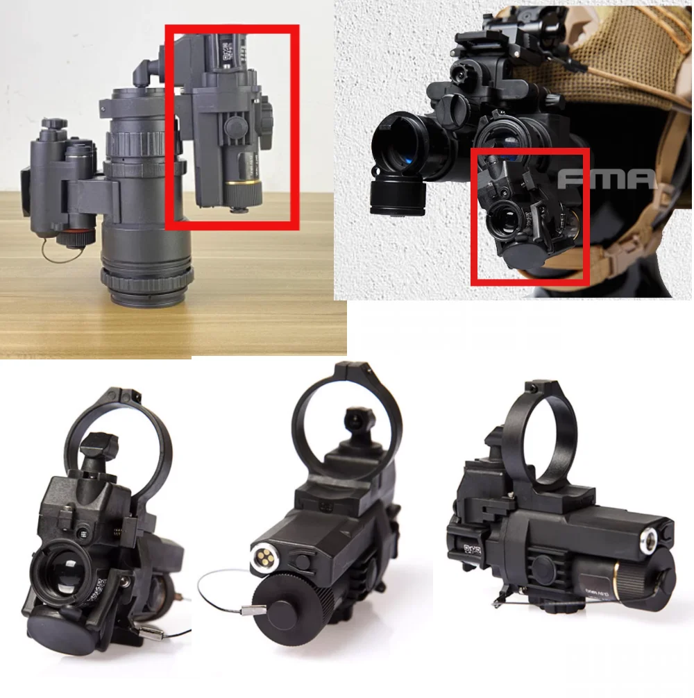 FMA táctico airsoft caza 1:1 PAS-29 simulado sin función modelo para NVG AVS9 PVS15 PVS18 PVS31 modelo TB1287 - imagen 3