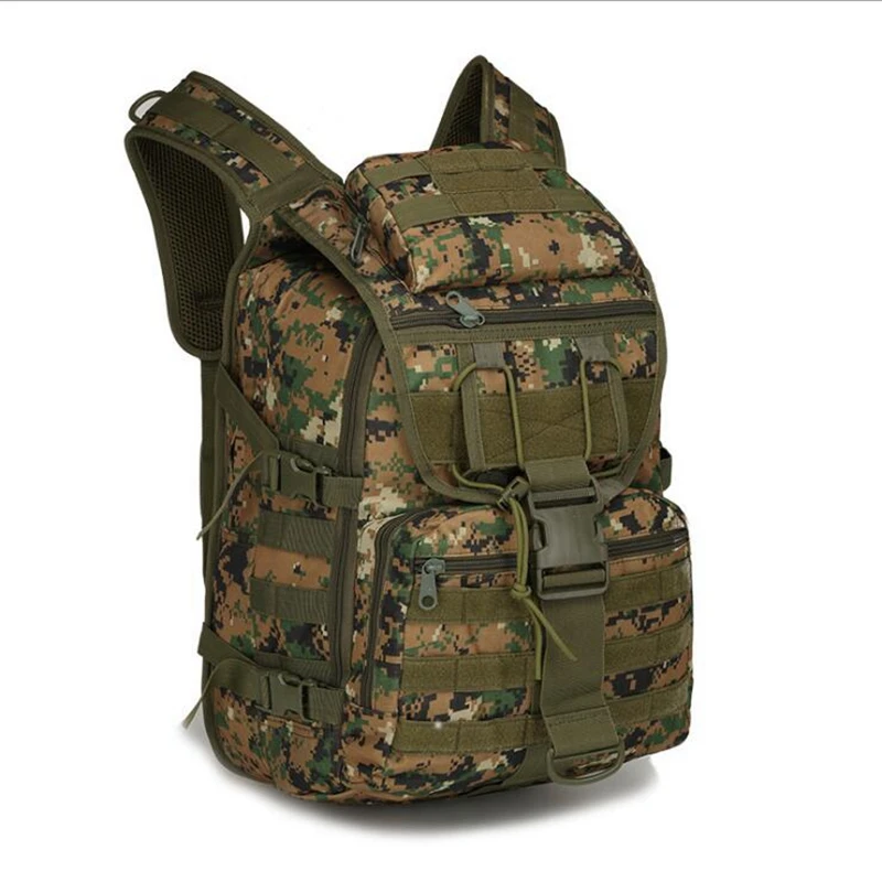 Mochila táctica de asalto Molle impermeable, mochila militar para acampar, senderismo, caza, bolsa deportiva, Airsoft - imagen 2