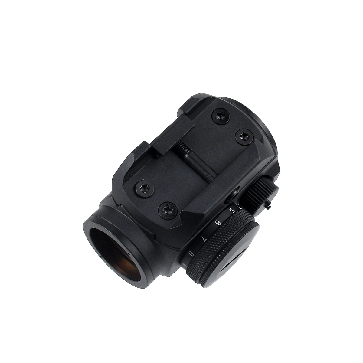 Mira táctica T01 T02 2MOA Red Dot, óptica de mira réflex de 1x22mm, mira telescópica T01 T02 con montaje elevador de 1,54/1,81/1,93/2,4 - imagen 3
