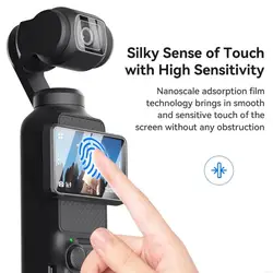 Película protectora lente definición, preciso para cámara acción Pocket 3, K1KF