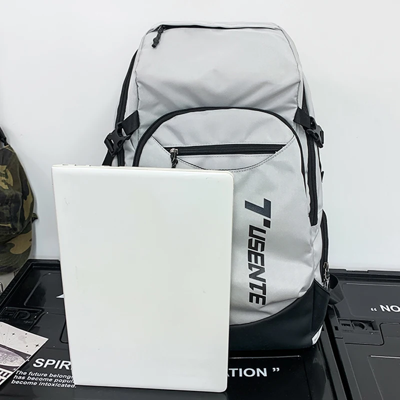 Bolsa de equipo de entrenamiento Teniss de baloncesto al aire libre, gimnasio, Fitness, viaje, Camping, senderismo, mochila para estudiantes, bolsa para libros para ordenador portátil para la escuela - imagen 5