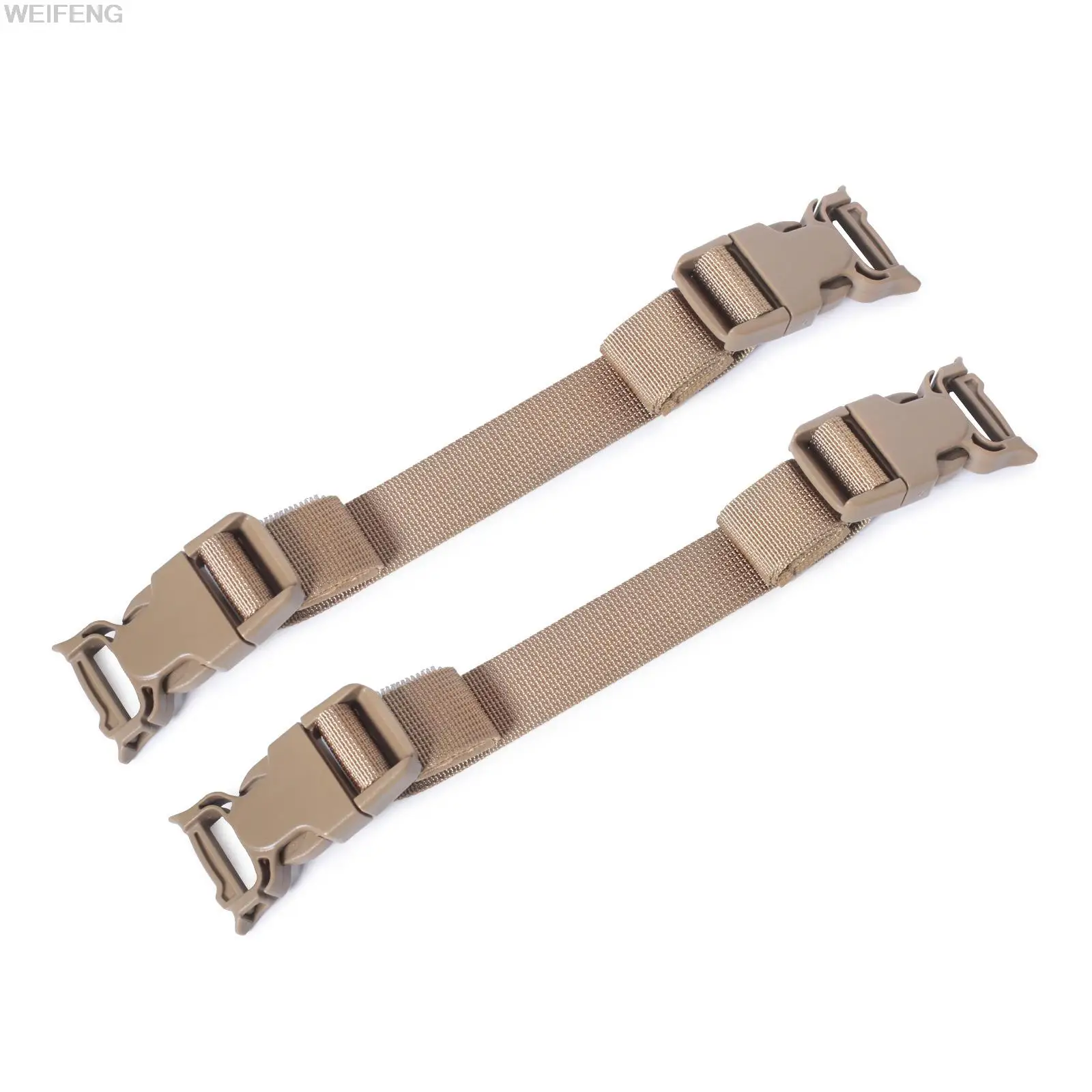 Correas tácticas MOLLE con Clips de hebilla, correas de compresión, equipo para exteriores, accesorio para mochila, correas ajustables para equipaje, 4 Uds. - imagen 5